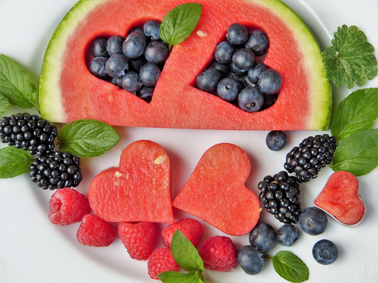 summer fresh food watermelon